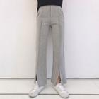 Slit Boot Cut Sweatpants