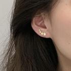 Star Earring 1 Pair - Copper Earring - Gold - One Size