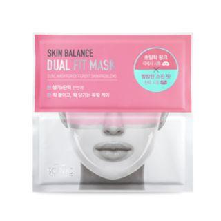 Scinic - Skin Balance Dual Fit Mask Brightening + Firming 1pc 15ml + 18ml