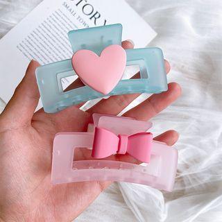Heart / Bow Hair Clamp