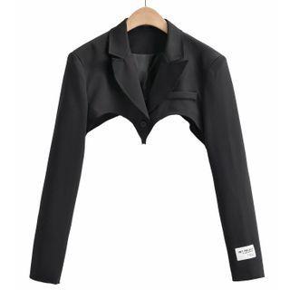 Long-sleeve Shrug Blazer