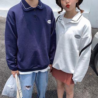 Couple Matching Polo Sweatshirt
