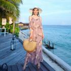 Spaghetti Strap Floral Jumpsuit