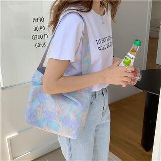 Floral Fabric Shoulder Bag / Crossbody Bag / Pouch