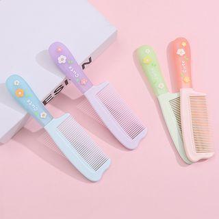 Flower Hair Comb A98 - Random Color - Blue & Purple & Green & Pink - One Size