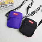 Couple Matching Lettering Strap Crossbody Bag