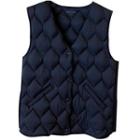 Sleeveless Quilted Coat