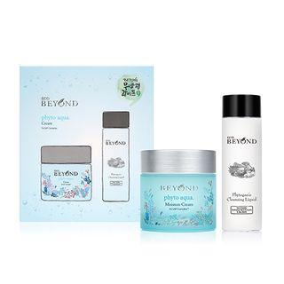 Beyond - Phyto Aqua Cream Special Set: Cream 75ml + Organic Cleansing Liquid 100ml 2pcs