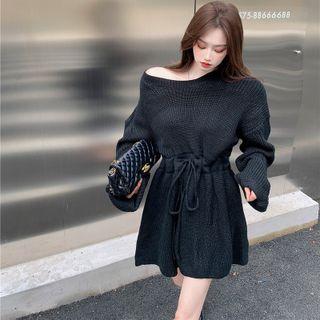 Knit Wide-leg Playsuit