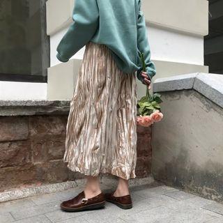 Plain Velvet Skirt