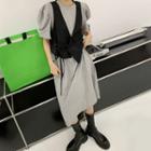 Wrapped Vest Black - One Size