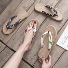 Patterned Flip Flops