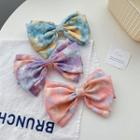Tie-dyed Bow Hair Clip