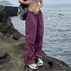 Low Rise Drawstring Loose Fit Pants