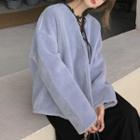 Faux Shearling Jacket / Midi A-line Dress