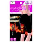 Slim Walk - Beauacty Compression Knee-length Shorts With Taping Function For Sports - 2 Types
