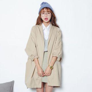 Open Front Oversized Jacket