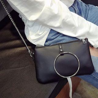 Hoop Detail Chain Strap Shoulder Bag
