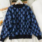 Pine-accent Loose-fit Sweater
