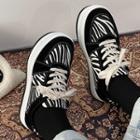 Zebra Print Sneakers