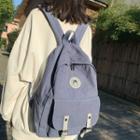 Belted Nylon Backpack