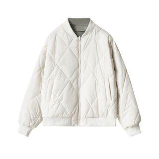 Reversible Quilted Zip-up Jacket