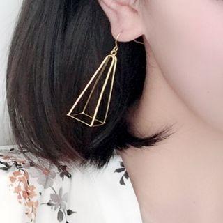 Alloy Caged Dangle Earring
