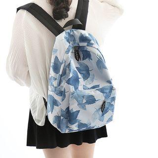 Leaf Printed Backpack