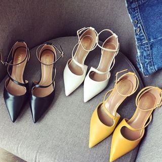 Heel Pointed Sandals