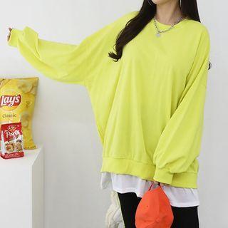 Neon Over-fit Sweatshirt