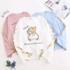 Corgi Print Sweatshirt