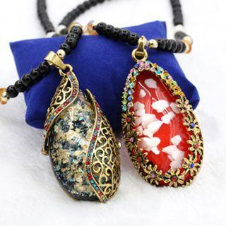 Gemstone Beaded Necklace