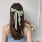 Watercolor Painting Bow Hair Tie