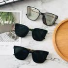 Retro Square One-piece Sunglasses