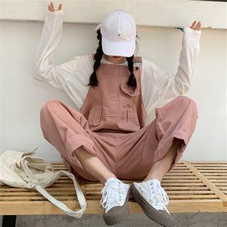 Long-sleeve Plain T-shirt / Jumper Pants