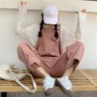 Long-sleeve Plain T-shirt / Jumper Pants