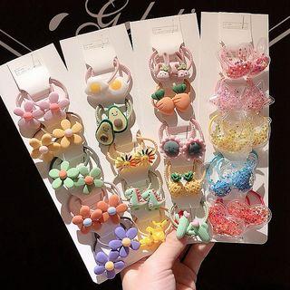 Set Of 10: Hair Ties (various Design)