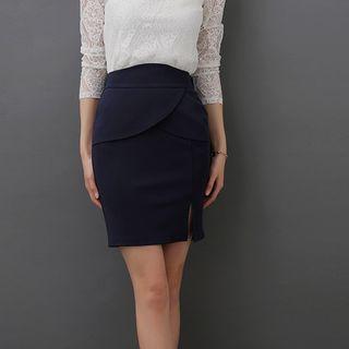 Layered Miniskirt
