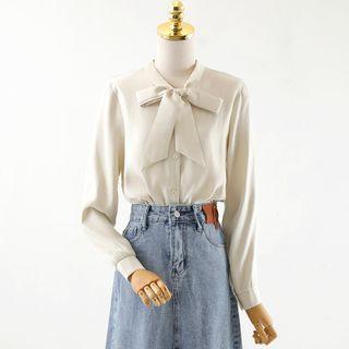 Denim A-line Skirt / Shirt