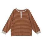 Striped Sweatshirt Tangerine - One Size