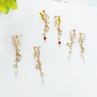 Musical Note Drop Earring