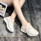 Color-panel Platform Chunky Sneakers