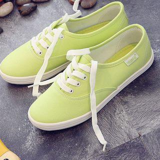 Canvas Low-top Sneakers