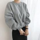 Loose-fit Fleece-lined Sweatshirt