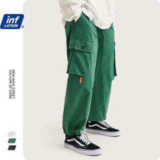 Unisex Quick-dry Drawstring Cargo Jogger Pants