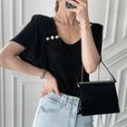 Bell Sleeve Plain Top