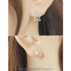 Shape Stud Earrings (4 Design)