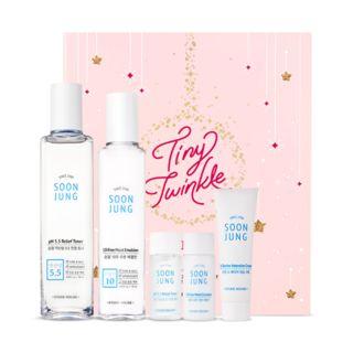 Etude House - Tiny Twinkle Soonjung Skin Care Set 5pcs 5pcs