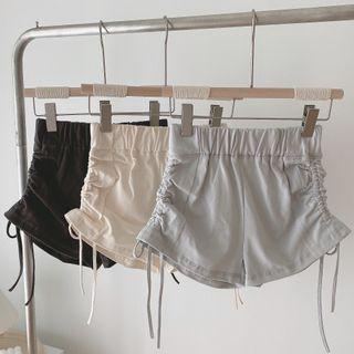 Side Drawstring Sweat Shorts
