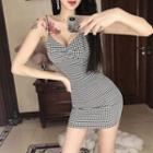 Plaid Bottom Dress